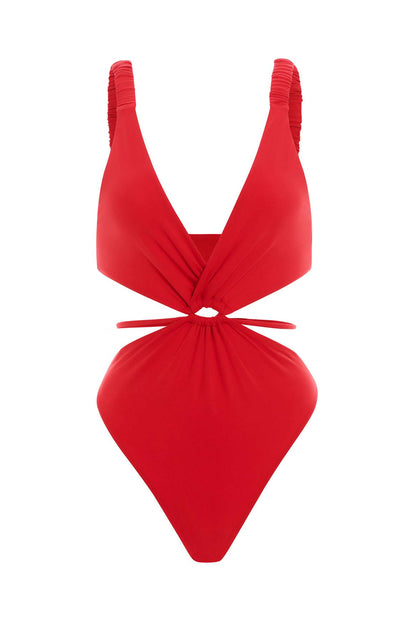 Danielle One piece (Red) Bouk Agua Bendita