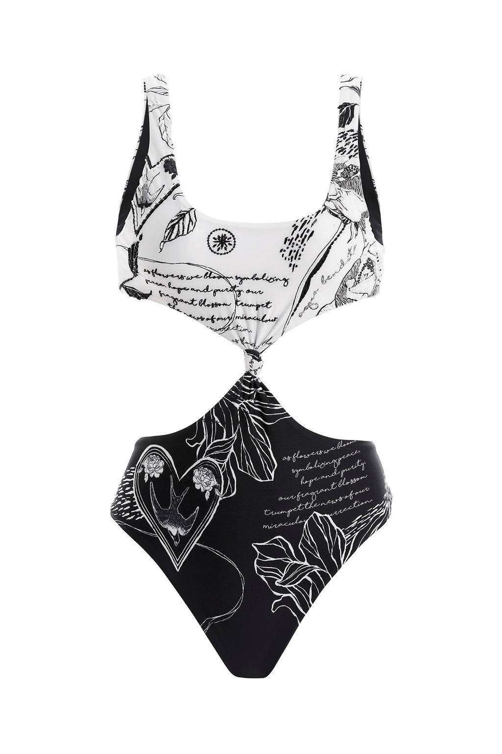 Agua Bendita Kasie One Piece Embroidered