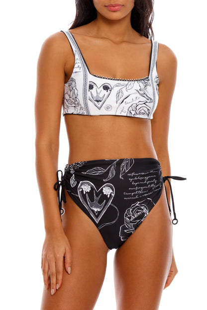 Etta Bikini Bottom Thoughts Agua Bendita