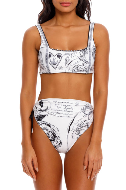 Etta Bikini Bottom Thoughts Agua Bendita