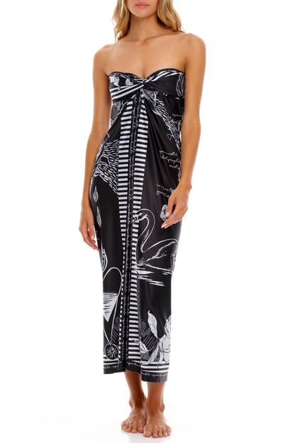 Zaira Dress Thoughts Agua Bendita