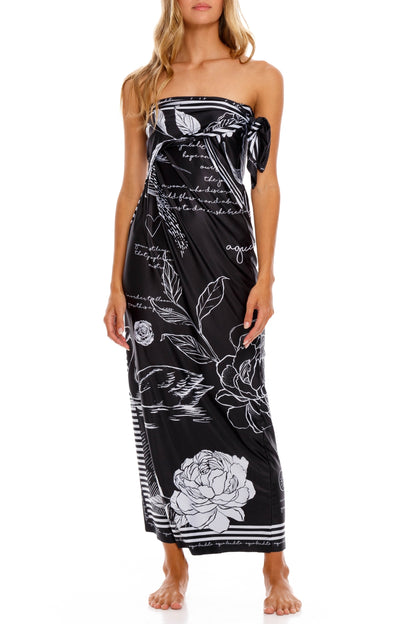 Zaira Dress Thoughts Agua Bendita