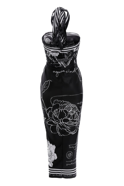 Zaira Dress Thoughts Agua Bendita