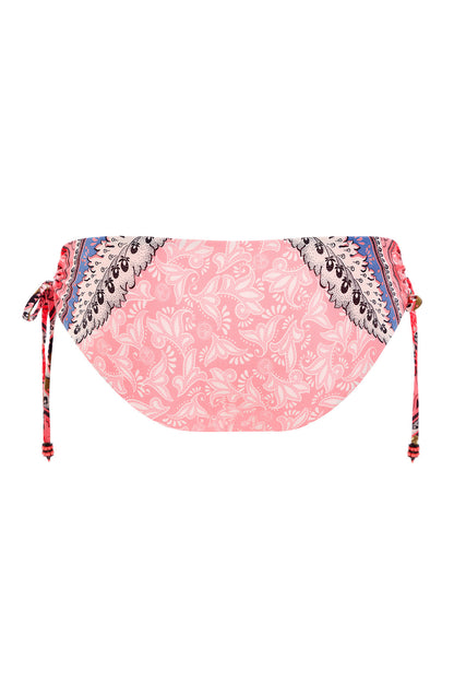 Eda Bikini Bottom Embroidered Antiq Agua Bendita