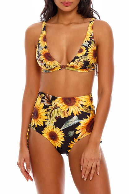 Hope Bikini Bottom Reversible Sunshower Agua Bendita