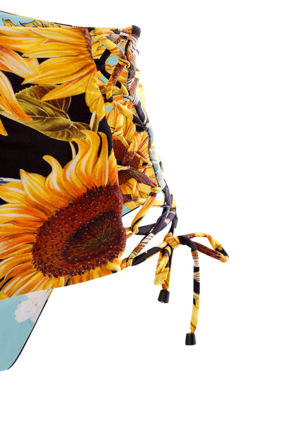 Hope Bikini Bottom Reversible Sunshower Agua Bendita
