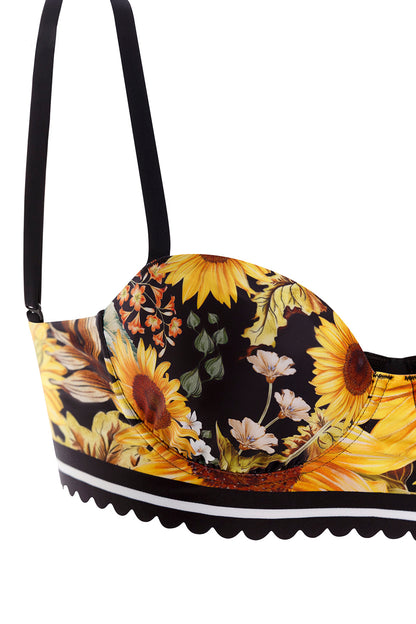 Lauren Bikini Top Sunshower Agua Bendita