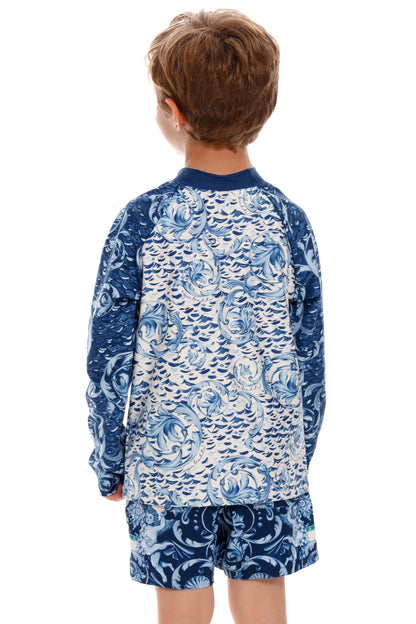 Noah Rashguard Kids Cardumen Agua Bendita