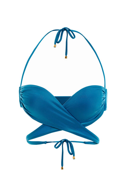 Harriet Bikini Top Menfis Agua Bendita