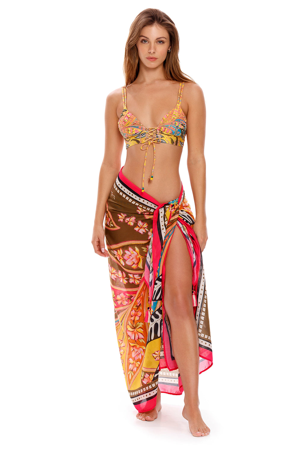 Agua Bendita Mia Bikini Top Eco Handcrafted