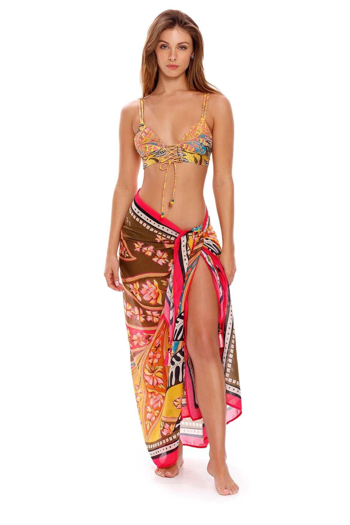 Agua Bendita Mia Bikini Top Eco Handcrafted