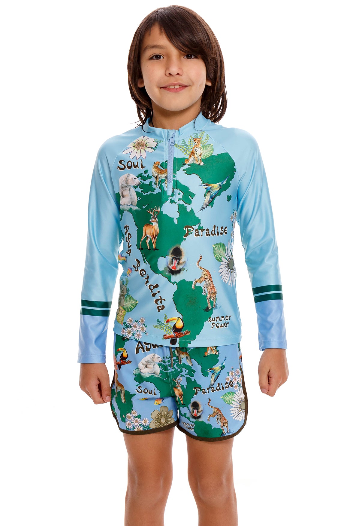 Agua Bendita Noah Rashguard Kids Unisex