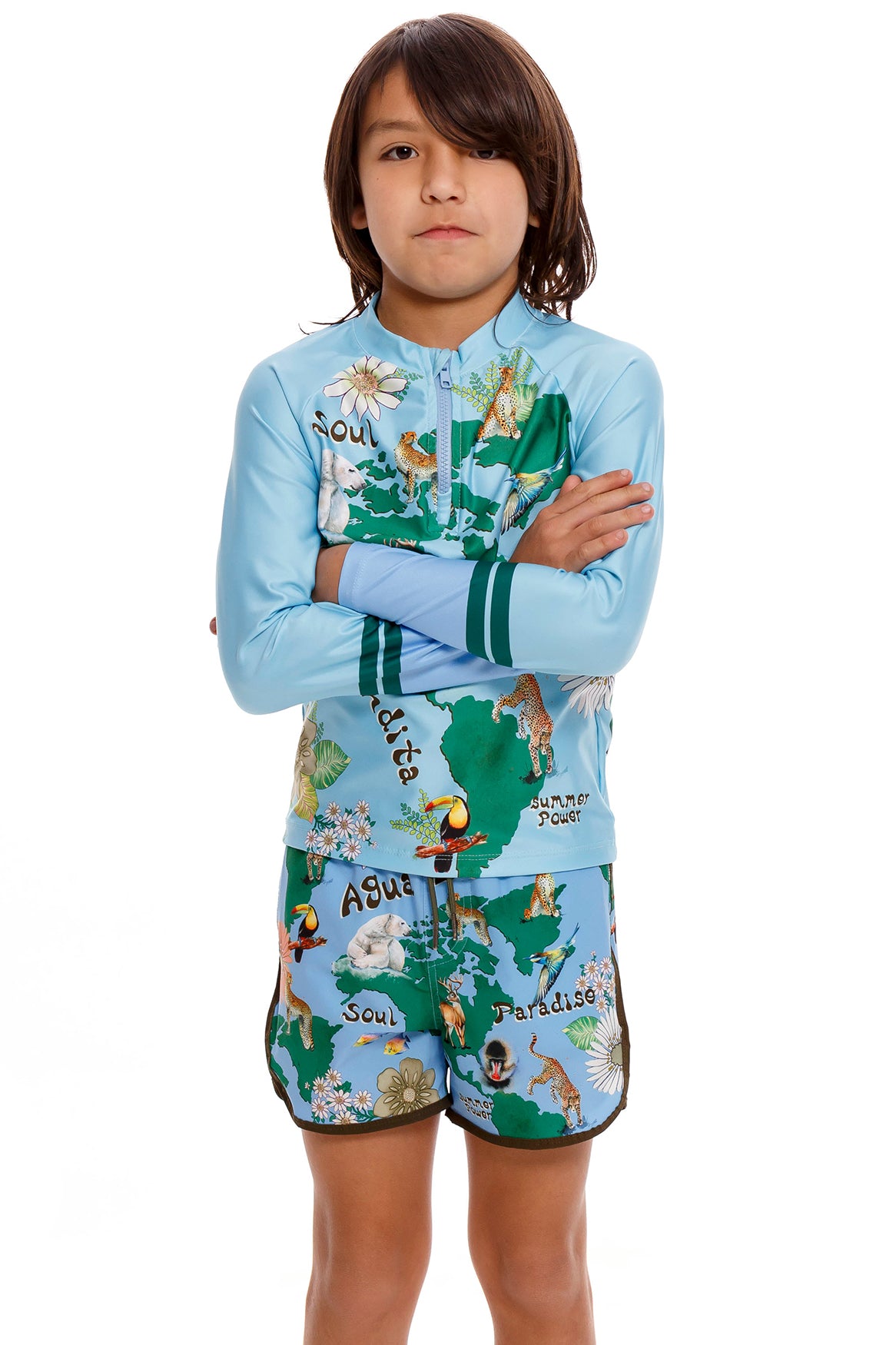 Agua Bendita Noah Rashguard Kids Unisex